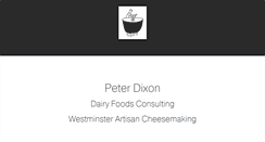 Desktop Screenshot of dairyfoodsconsulting.com